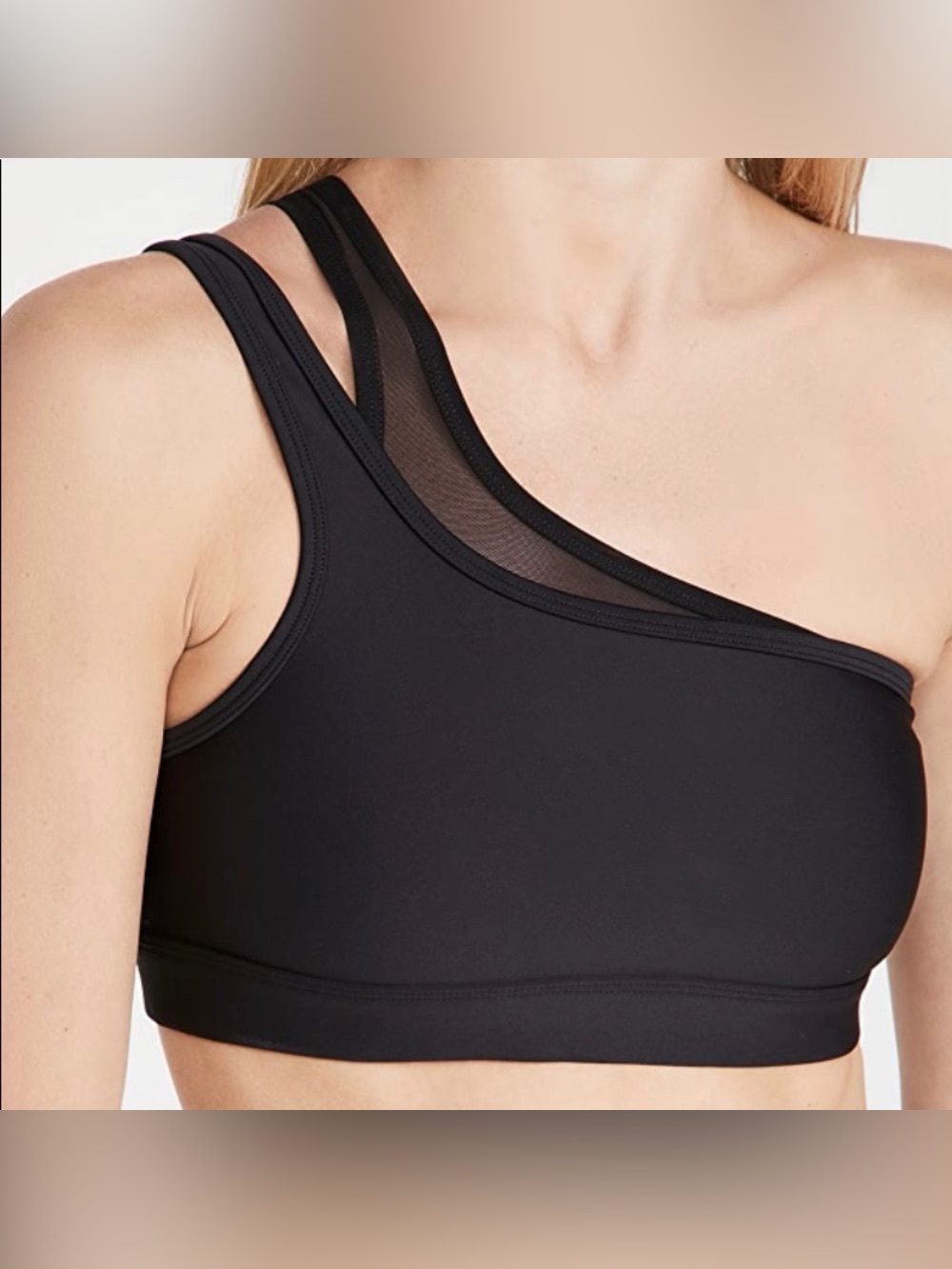 ALO YOGA AIRLIFT EXCITE BRA - BLACK